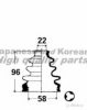 TOYOT 0443812010 Bellow Set, drive shaft